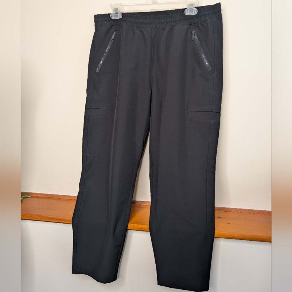 Old Navy StretchTech Quick Dry Jogger Pants Black Large Cargo Athletic Pant